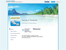 Tablet Screenshot of journeytotranquility.co.uk